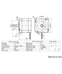 Стъпков мотор Nema 34, Стъпков мотор, Стъпков мотор нема