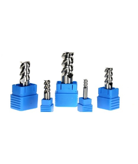 карбиден фрезер с 3 ребра за алуминий, режещи инструменти