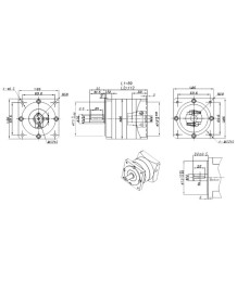 Стъпков мотор Nema 34, Стъпков мотор, Стъпков мотор нема