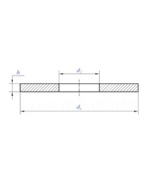 Подложни шайби DIN 9021/ ZN