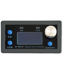 Контролер за Стъпков Мотор ZK-SMC01 – Програмируем с двупосочно управление и регулиране на ъгъл, импулс и скорост